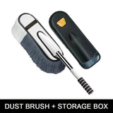 Microfiber Telescopic Long Handle Car Cleaning Brush Set