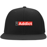 CAR ADDICT FLAT BILL TWILL FLEXFIT CAP