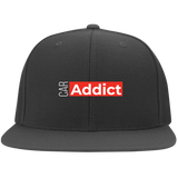 CAR ADDICT FLAT BILL TWILL FLEXFIT CAP