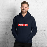 CAR ADDICT FLEECE PULLOVER HOODIE CLASSIC LOGO