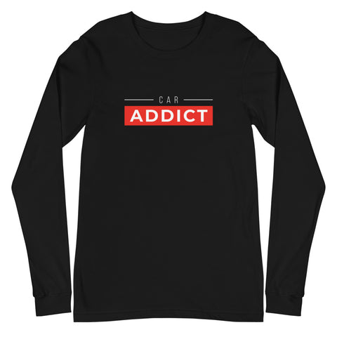 CAR ADDICT CLASSIC LONG SLEEVE T-SHIRT