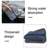 Ultra Soft Car Wash Microfiber 16"x16" Super Absorption Car Detailing Towel