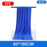 Car Wash Microfiber Towel 160X60Cm Extra Large Size Car Cleaning Drying Cloth Super Absorbent Towels Car Detailing Care