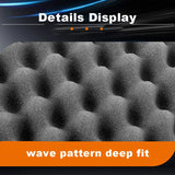 Three Layers Car Damp Clean Duster Sponge Multi-Purpose Cleaning Sponges Car Detailing Tools for Car Wash Accessories