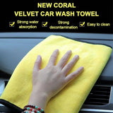 Car Wash Microfiber Towel 160X60Cm Extra Large Size Car Cleaning Drying Cloth Super Absorbent Towels Car Detailing Care